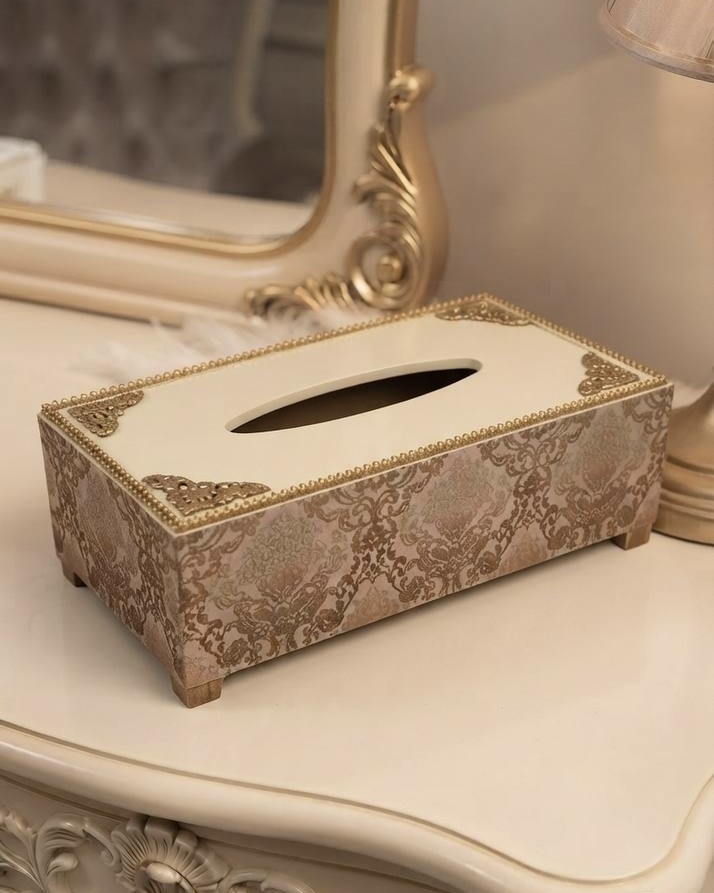 جعبه دستمال چوبی گالری مهرآذین