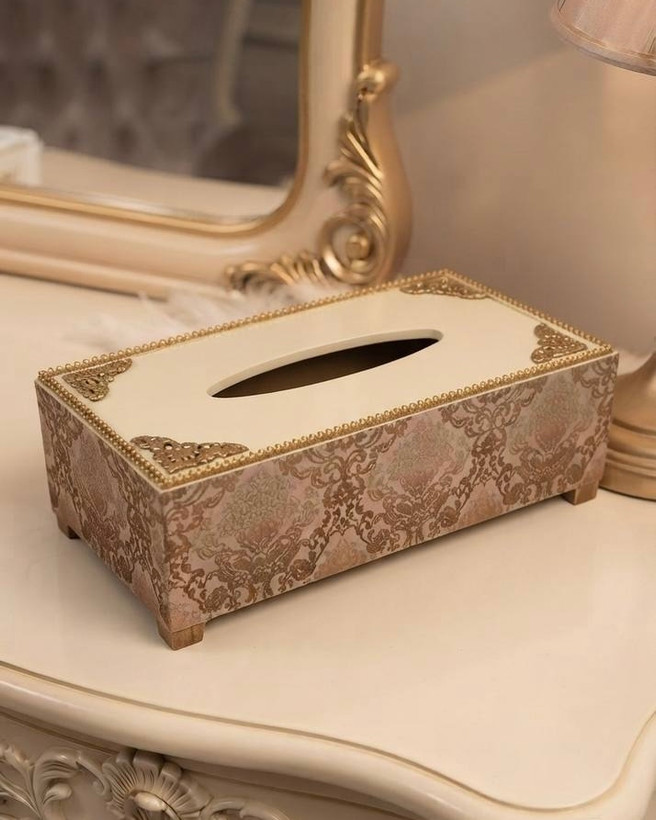 جعبه دستمال چوبی گالری مهرآذین