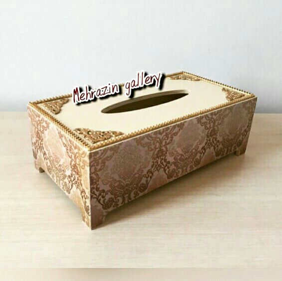 جعبه دستمال چوبی گالری مهرآذین