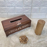 جعبه دستمال چوبی گالری مهرآذین