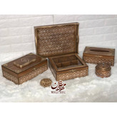 ست چوبی لاکچری گالری مهرآذین